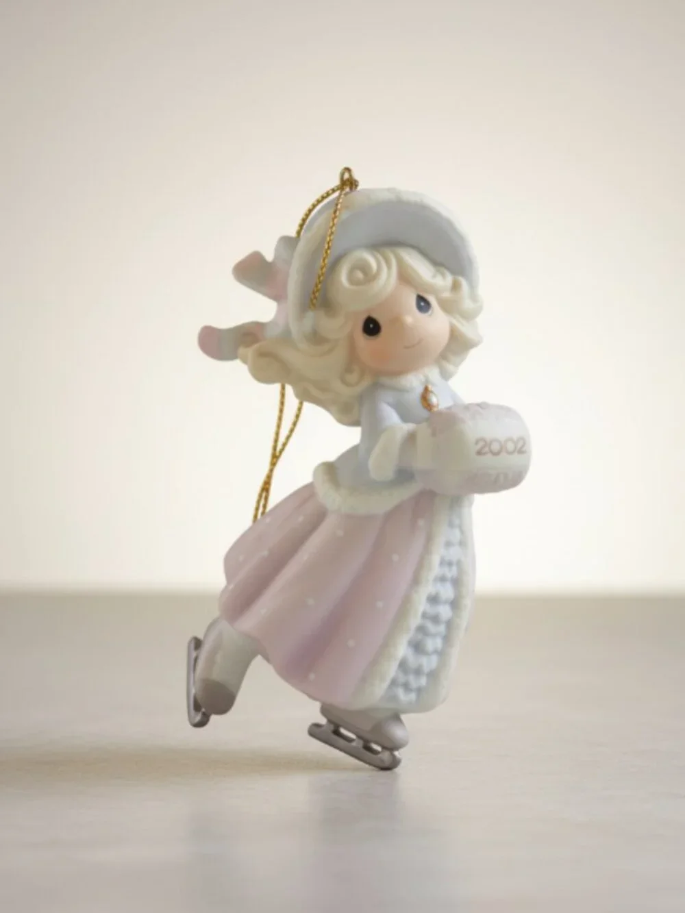 Vtg Precious Moments Ornament 2002 May Your Holidays Sparkle With Joy 104203 IOB